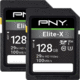 128GB Elite-X UHS-I SDXC (2-Pack)