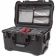 938 Wheeled Case with Lid Organizer & Padded Divider (Black)