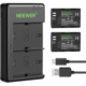 Two 2250mAh LP-E6NH Batteries & Dual USB Charger Kit