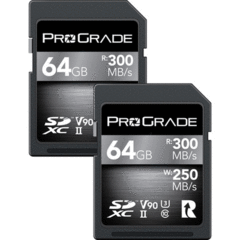 ProGrade Digital 64GB UHS-II SDXC (2-Pack)