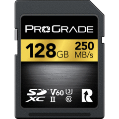 ProGrade Digital 128GB UHS-II SDXC (250MB/s)