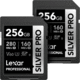 256GB Professional UHS-II SDXC SILVER PRO Series (2-Pack)
