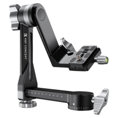 K&F Concept Aluminium Alloy Tripod Gimbal Head with 1/4 inch Arca-Type Quick Release Plate
