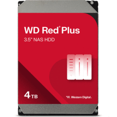 WD 4TB Red Plus 5400 rpm SATA III 3.5