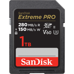 SanDisk 1TB Extreme PRO UHS-II SDXC