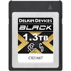 Delkin Devices 1.3TB BLACK 4.0 CFexpress Type B