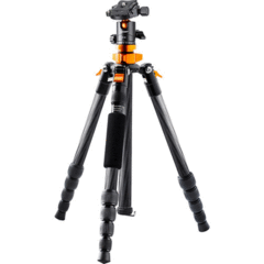 K&F Concept D225C2 Carbon Fiber Tripod with Arca-Type Ball Head and Monopod