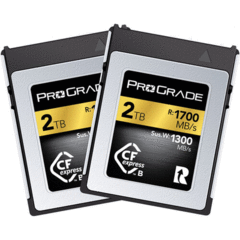 ProGrade Digital 2TB CFexpress 2.0 Type B Gold (2-Pack)