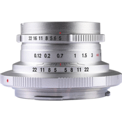 Venus Optics Laowa 15mm f/5 Cookie (Canon RF, Silver)